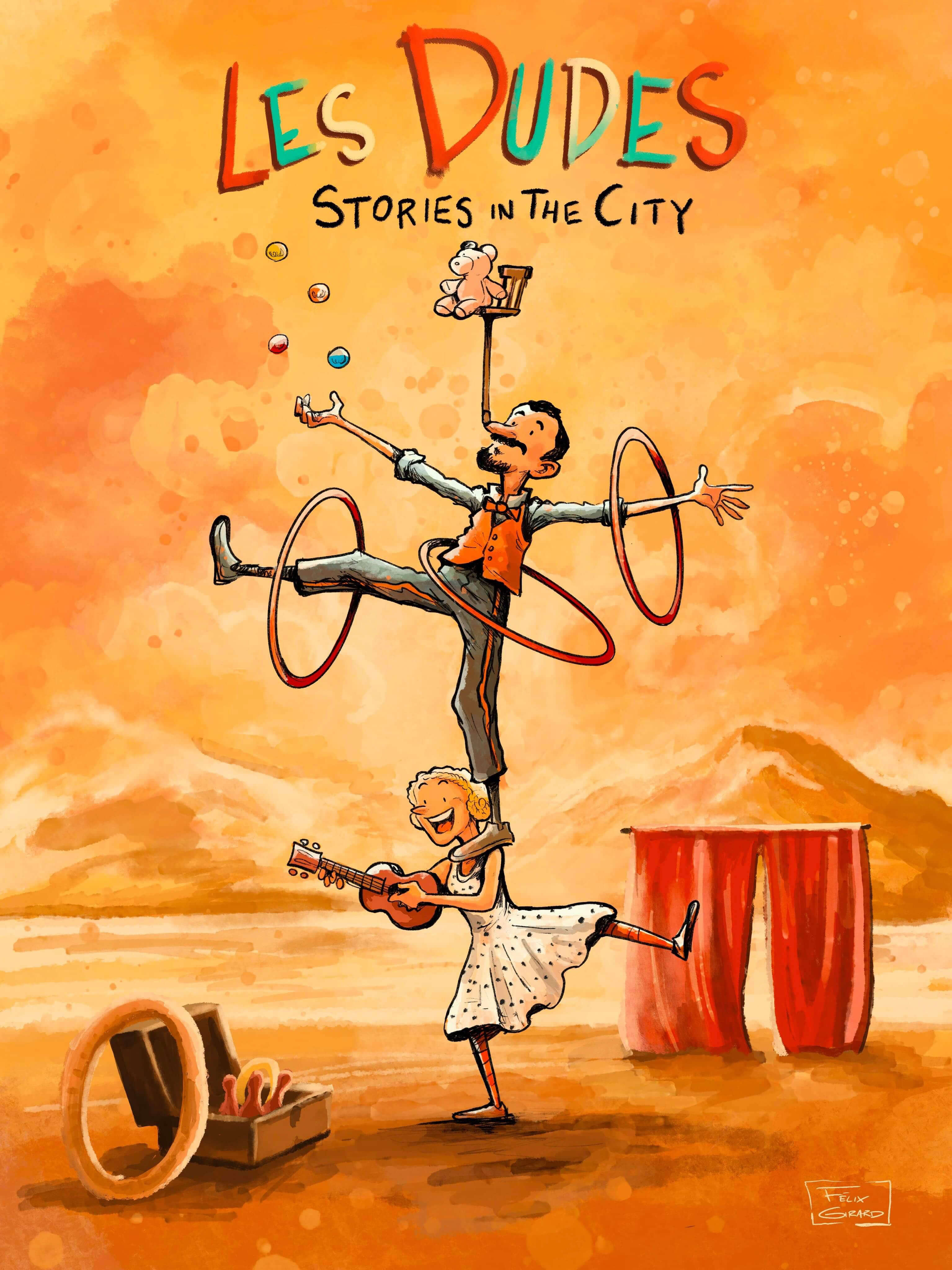 Poster for the show 'Stories in the City!'